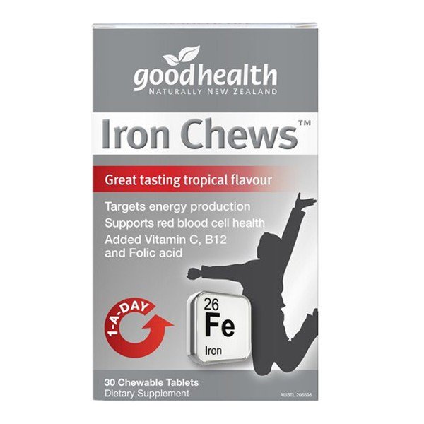 Good Health Iron Chews 30 Tablets